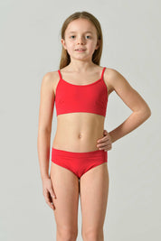 Girls' Seamless Microfiber Briefs, Neon Colors