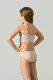 Girls' Seamless Microfiber Briefs, Neon Colors