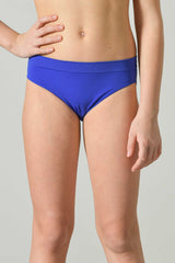 Girls' Seamless Microfiber Briefs, Neon Colors