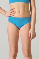 Girls' Seamless Microfiber Briefs, Neon Colors