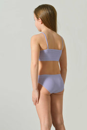 Girls' Seamless Microfiber Briefs, Neon Colors