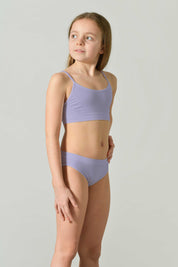 Girls' Seamless Microfiber Briefs, Neon Colors