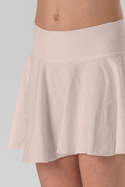 Girls' Soft Microfiber Seamless Skirt, Fluorescent Colors
