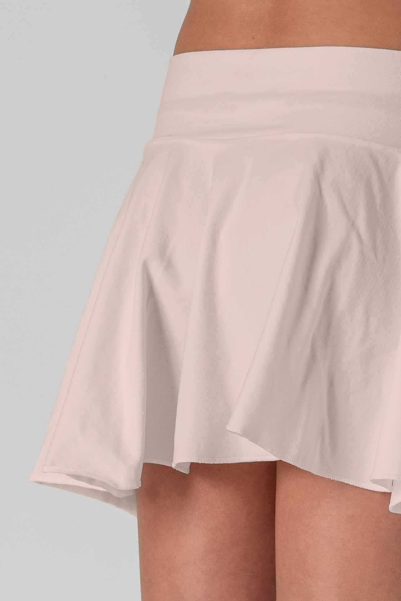 Girls' Soft Microfiber Seamless Skirt, Fluorescent Colors