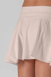 Girls' Soft Microfiber Seamless Skirt, Fluorescent Colors