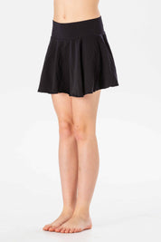 Girls' Soft Microfiber Seamless Skirt, Fluorescent Colors