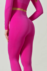 Ilena Seamless Microfiber High-Waisted Sports Leggings, Limited Edition