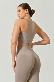 Balance sports top with support and comfort for yoga and pilates