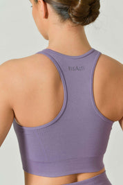 Balance sports top with support and comfort for yoga and pilates