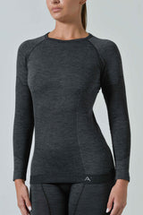 Maglia Termica Donna a Manica Lunga in Lana Merino
