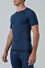 Maglia Termica Manica Corta Uomo Lana Merino