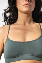 Top Spalla Stretta Microfibra
