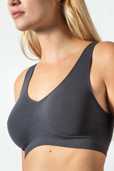 Wide Strap Microfiber Top