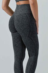 Leggings Push Up Vita Alta Sculpt Pro Melange