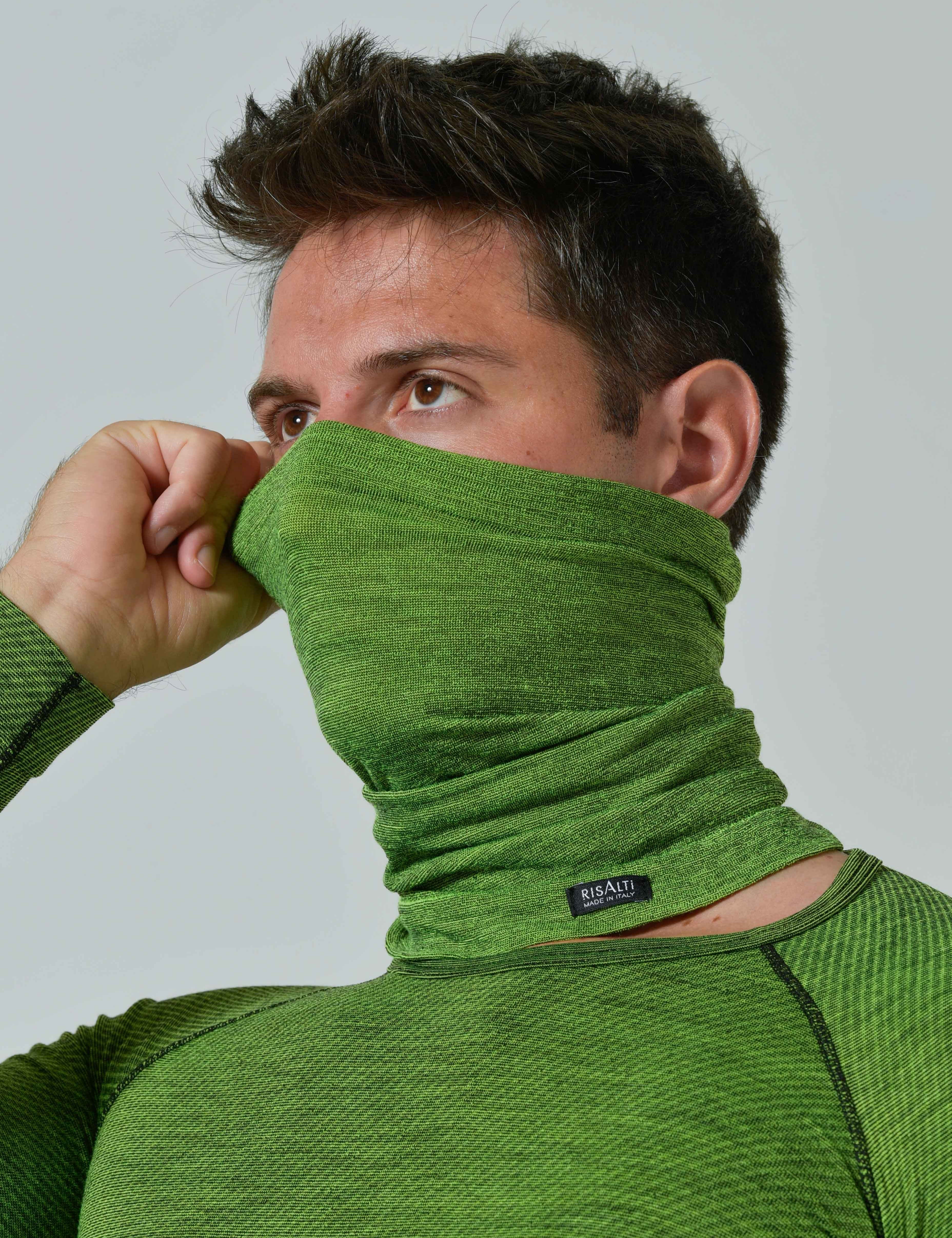 Merino Wool Neck Warmer and Multi-Purpose Headband