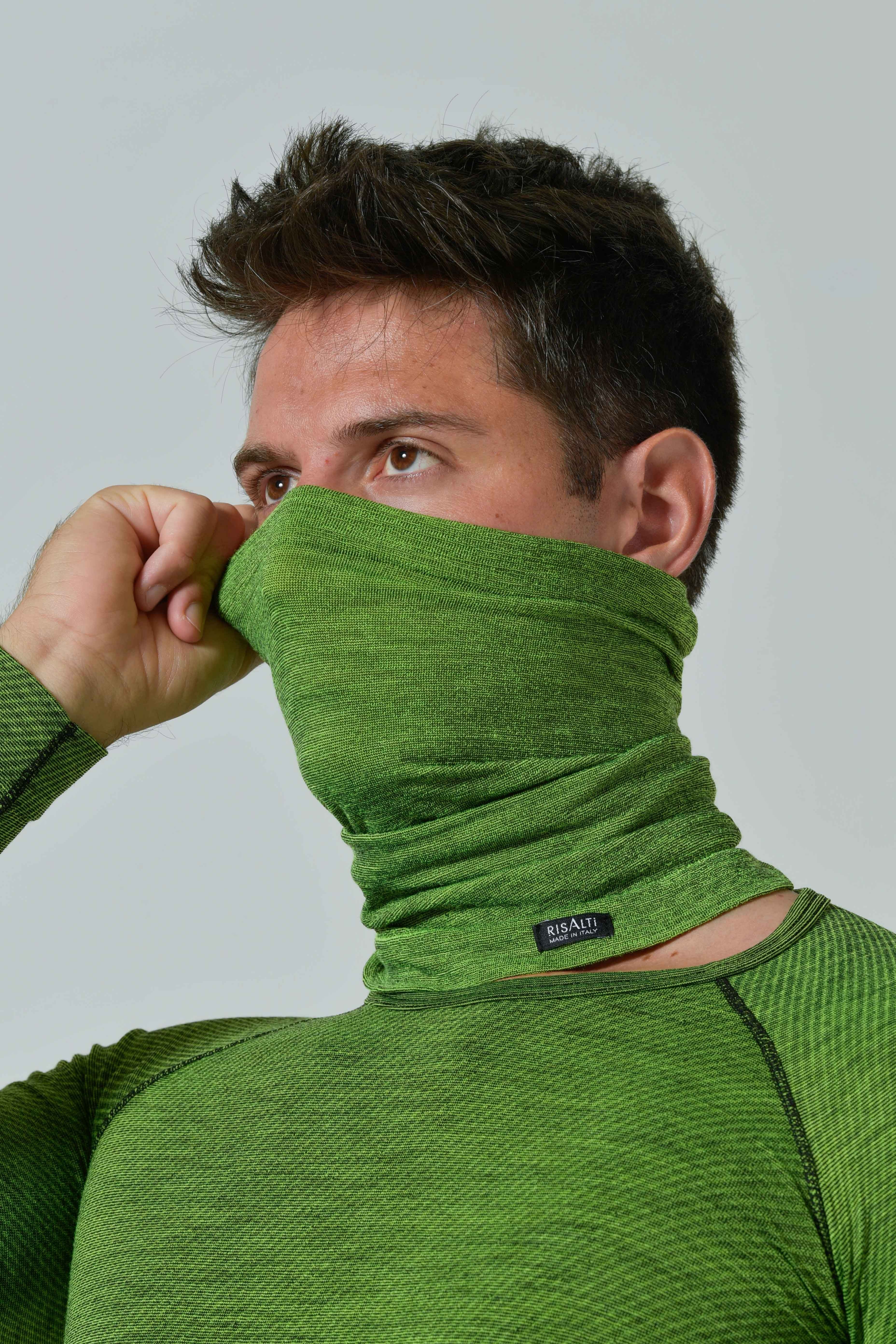 Merino Wool Neck Warmer and Multi-Purpose Headband