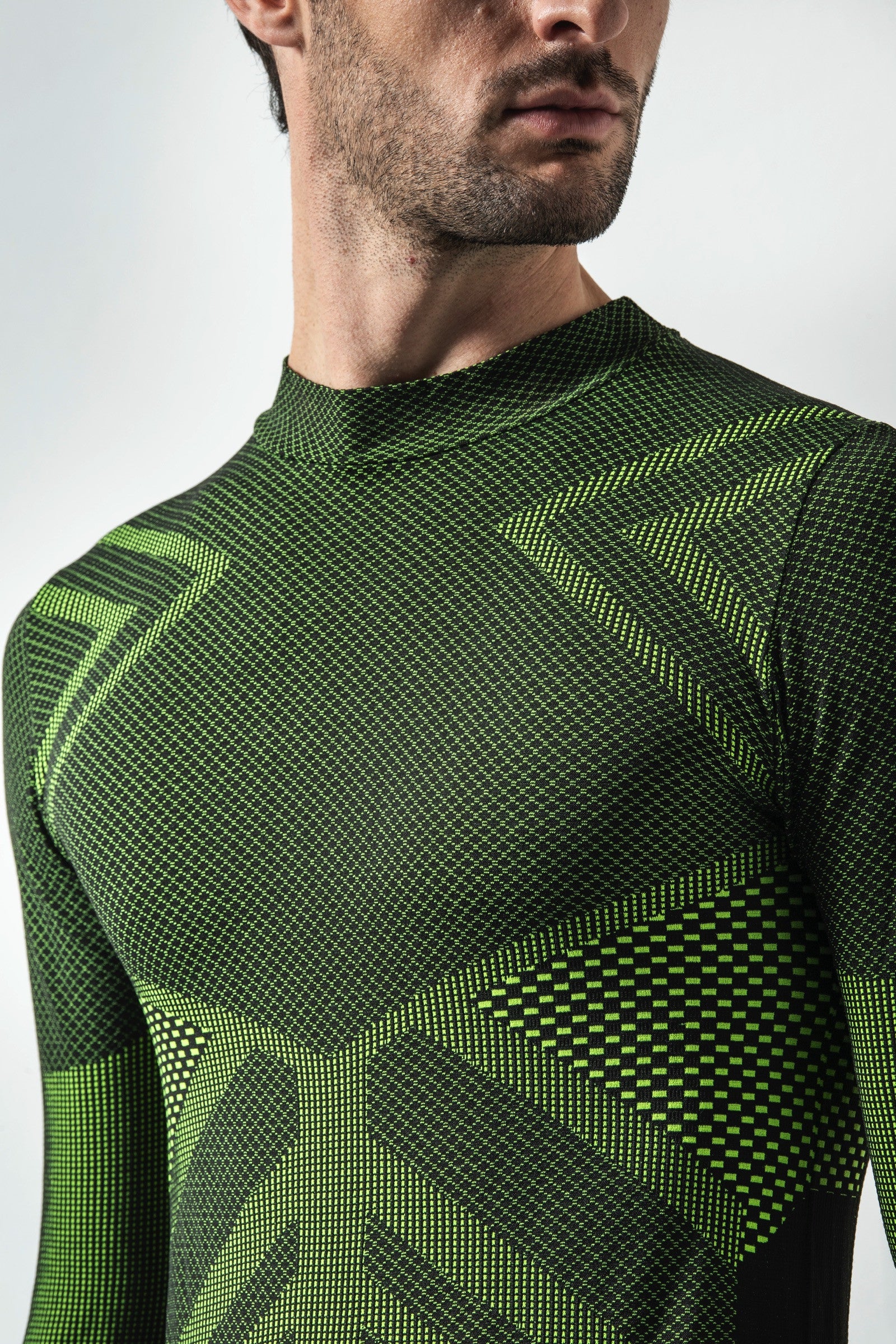Men's High Neck Thermal Shirt Energy