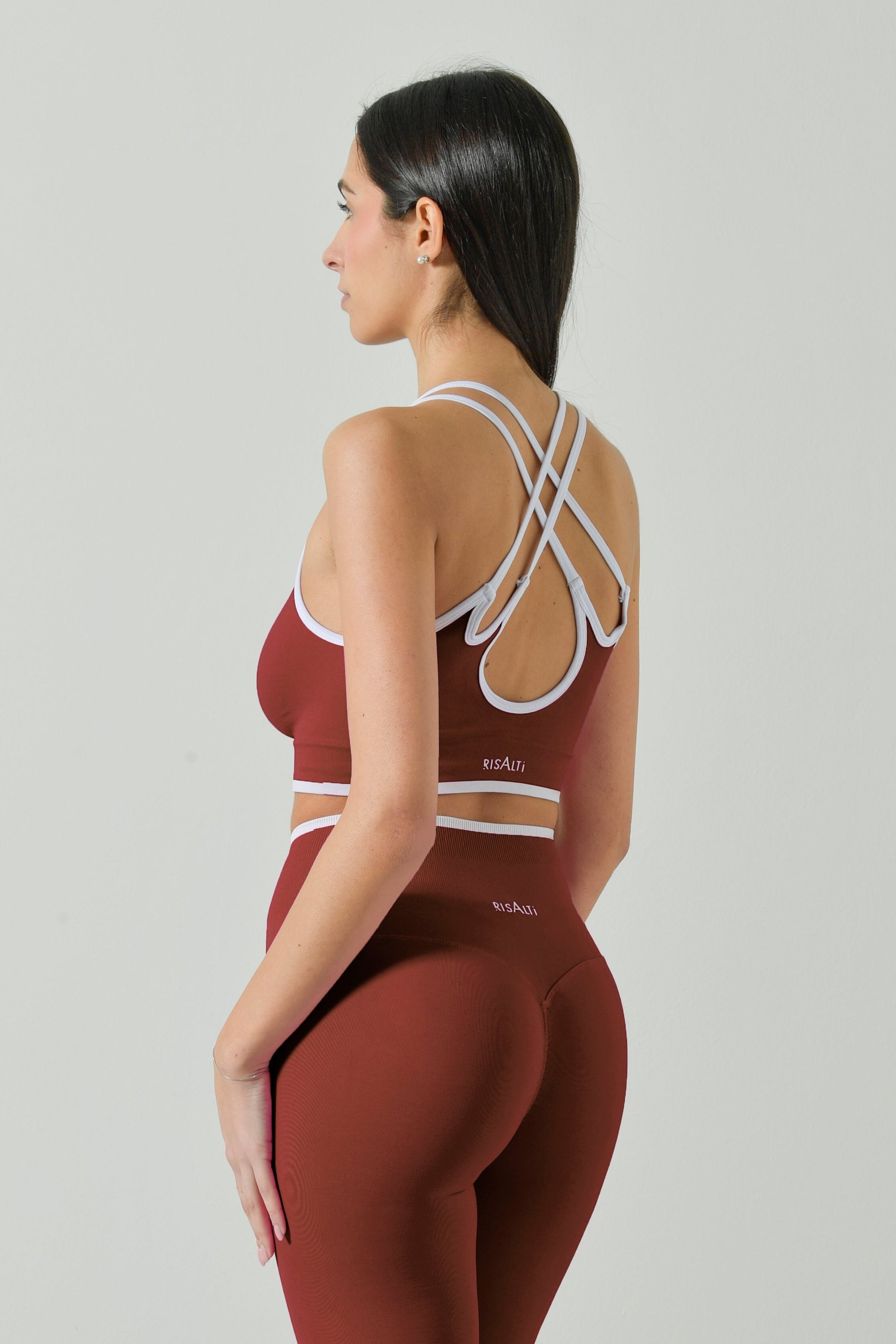 Reggiseno Sportivo Spallini Incrociati, Linea Softline