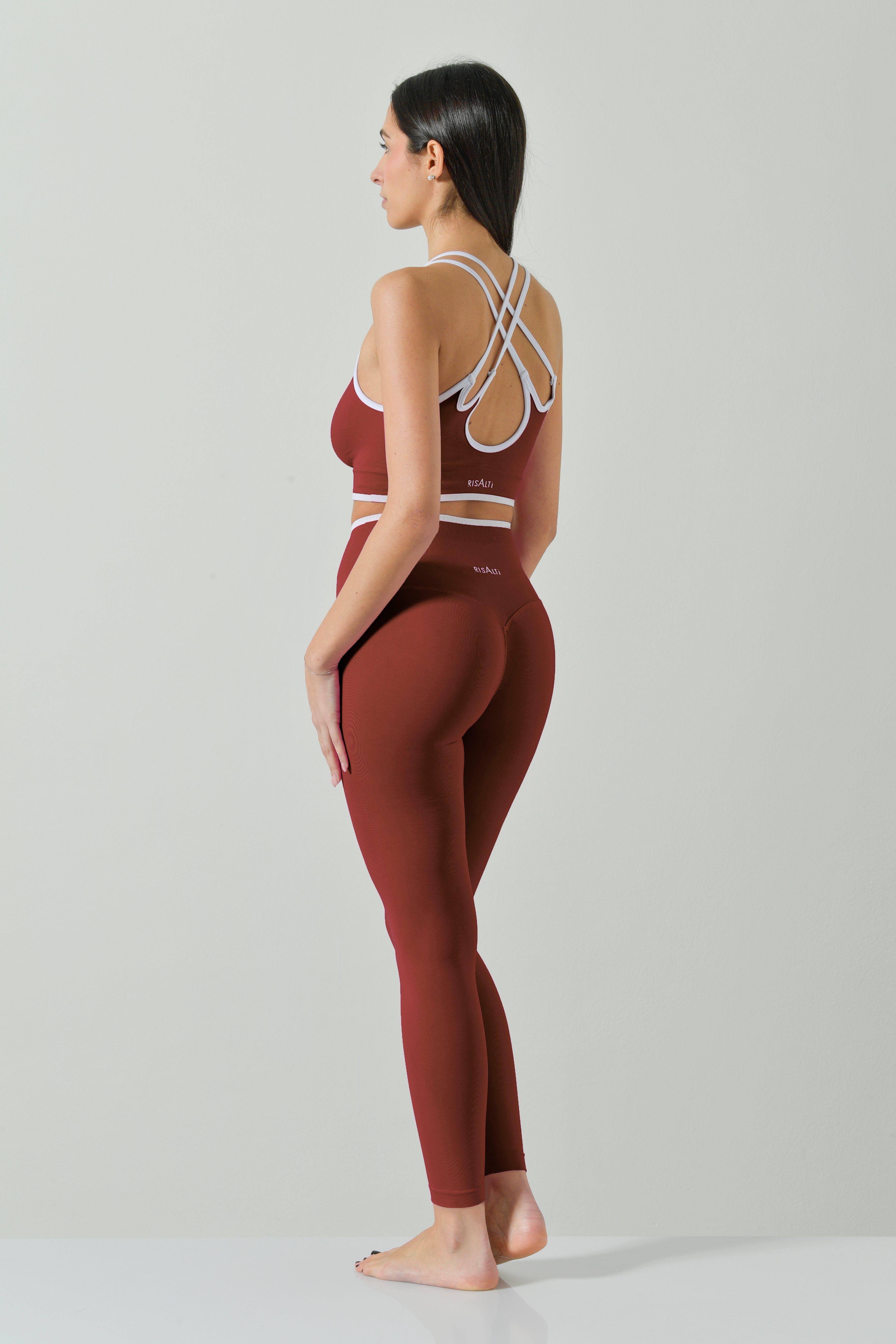 Leggings Sportivi Push Up Vita Alta, Linea Softline