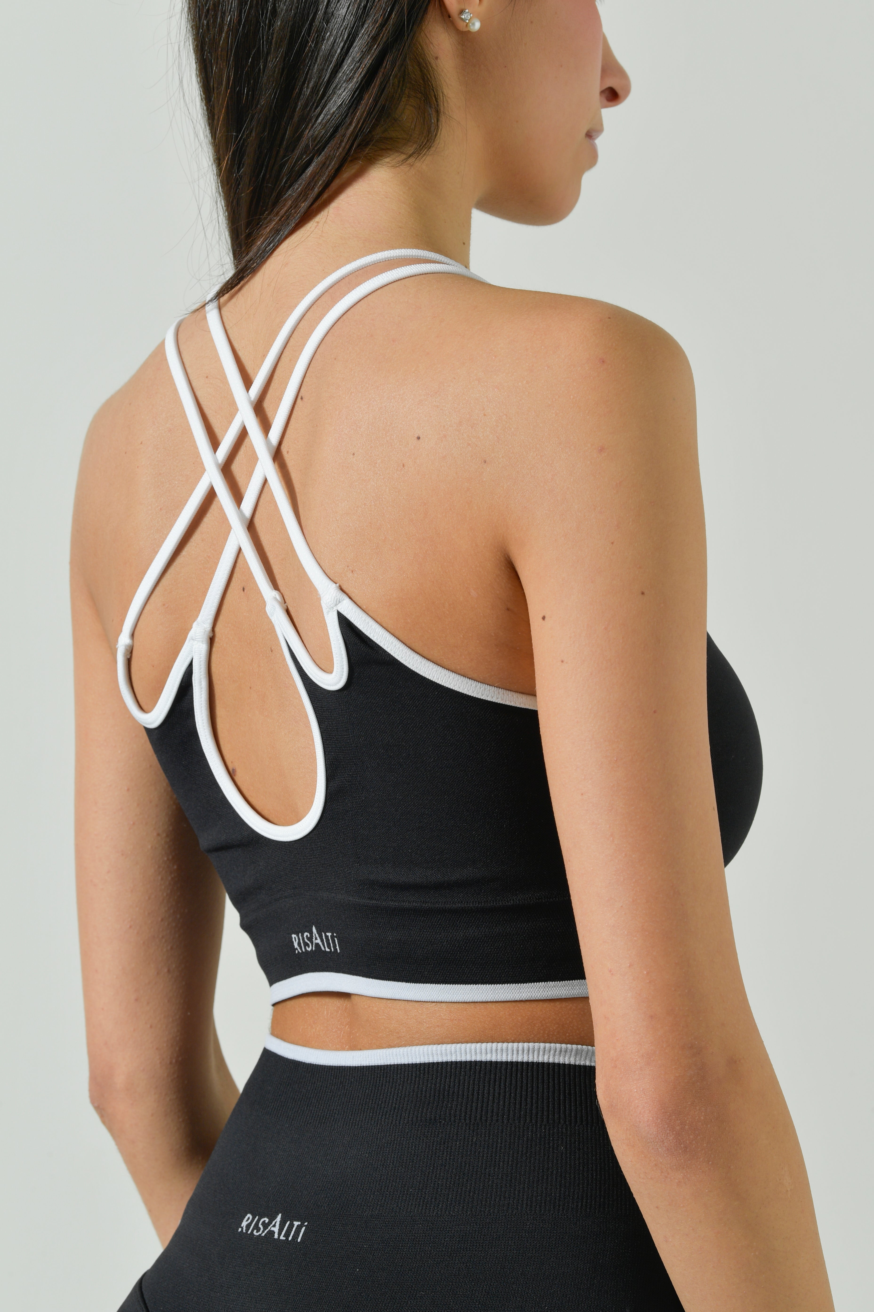 Reggiseno Sportivo Spallini Incrociati, Linea Softline