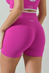 Shorts Sportivi Push Up Vita Alta, Linea Softline