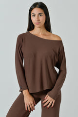 Maglia Oversize Barchetta Donna Bamboo