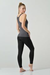 Canotta Sportiva Gym in Microfibra Seamless