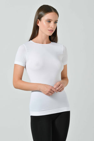 Maglia Manica Corta Donna Bamboo