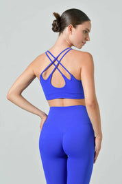 Reggiseno Sportivo Spallini Incrociati, Linea Sculpt